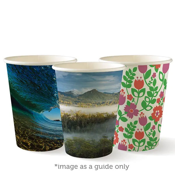 12oz Biopak Pla Lined Paperboard Art