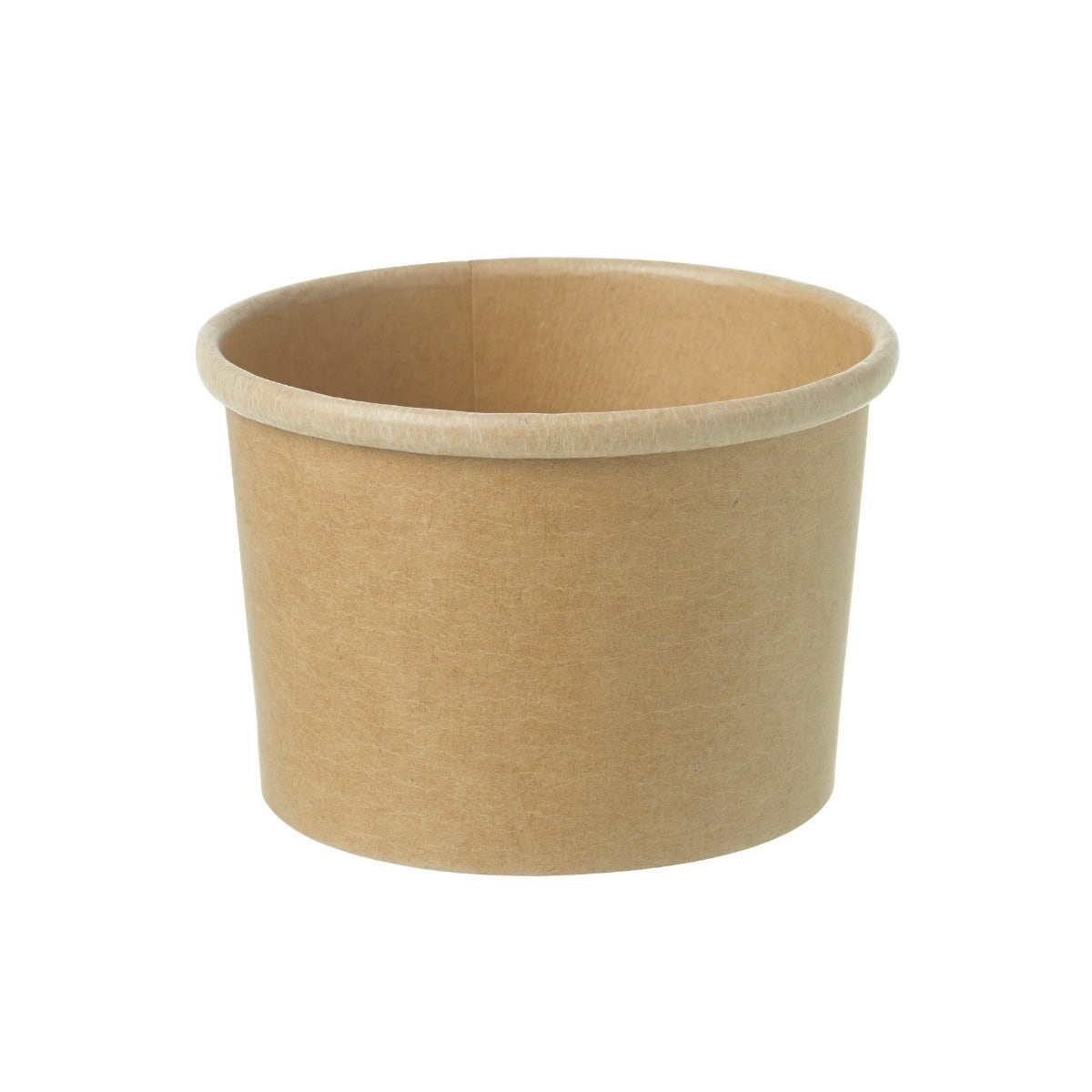 8oz Biopak Pla Lined Paperboard Bowl Kraft
