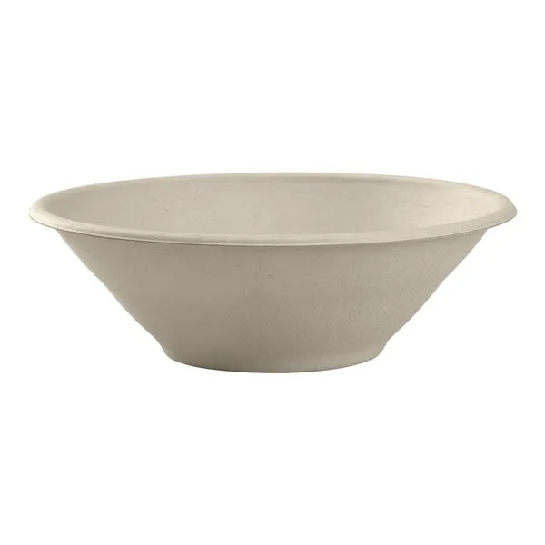 940ml Biopak Bagasse Bowl Natural