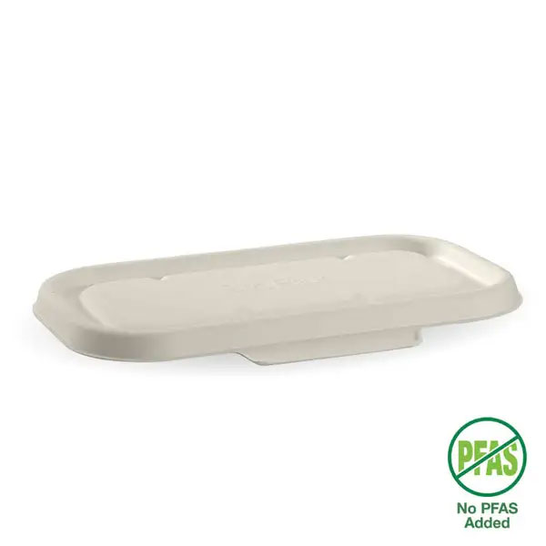 Biopak Bagasse Lid For 750/1000ml Bagasse
