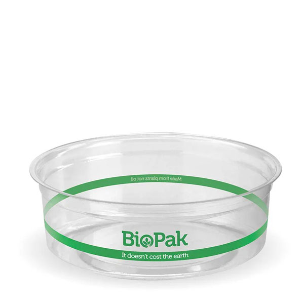 240ml Biopak Pla Bowl Clear