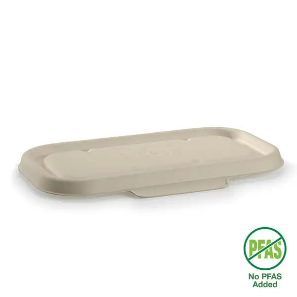 Biopak Bagasse Lid For 750/1000ml Bagasse