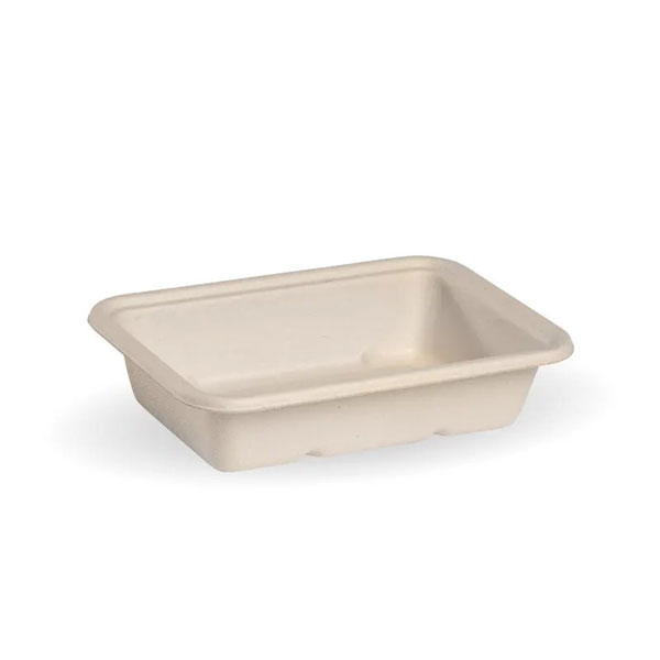 500ml Biopak Bagasse Rectangular Container