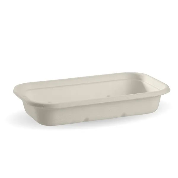 750ml Biopak Bagasse Container White