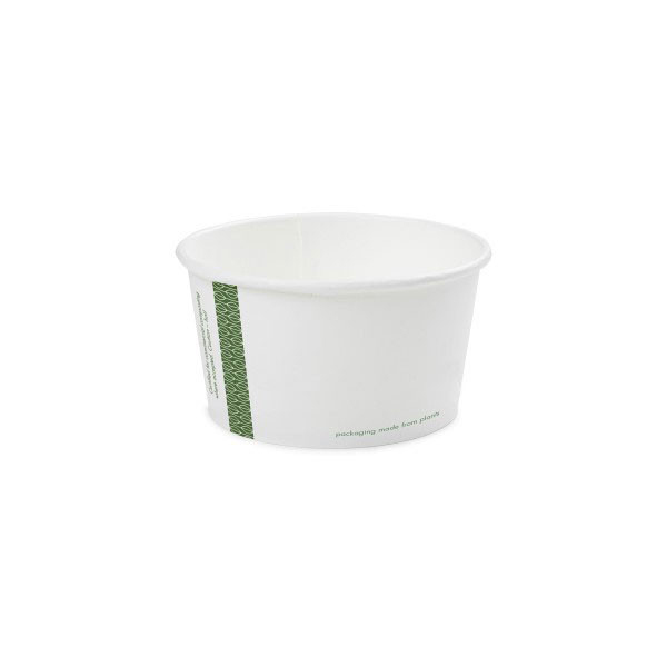 12oz Biopak Pla Lined Paperboard Bowl