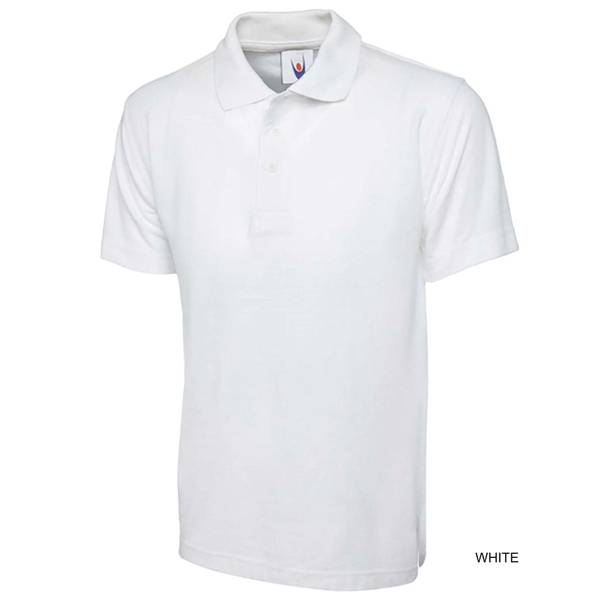 London Unisex Classic Polo Shirt White