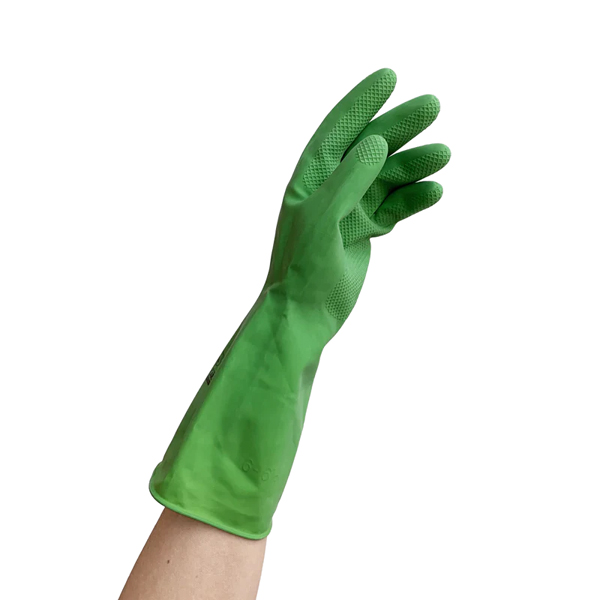 Rubber Gloves Small Green