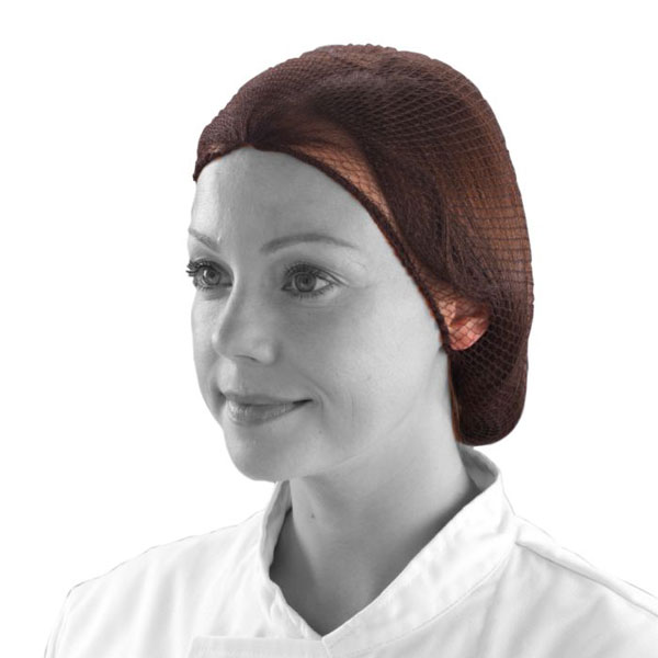 Shield Nylon Hairnet Black
