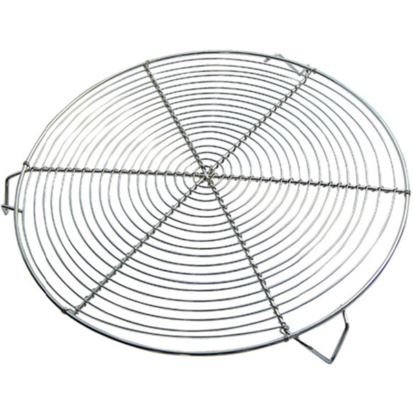 32cm Round Grate W/ Feet S/Steel
