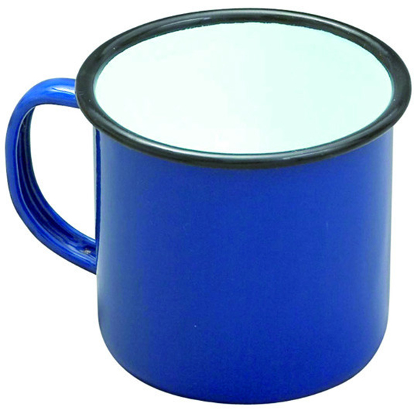 10oz Falcon Enamelware Mug Blue