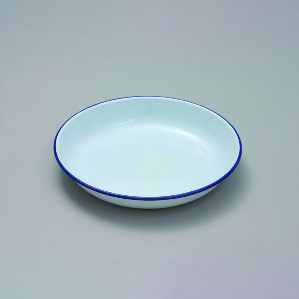 22cm Falcon Enamelware Rice/Pasta Plate