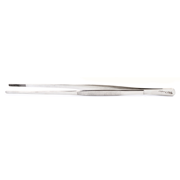300mm Clifton Round Tip Tweezers/Tong