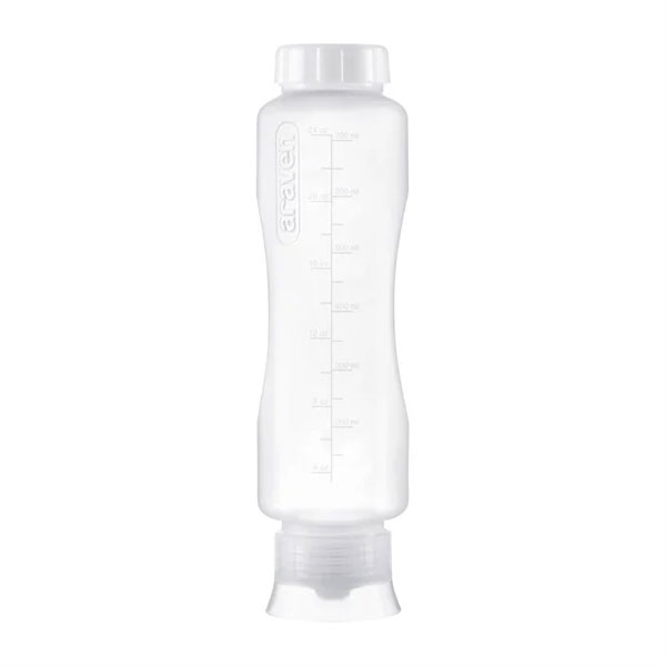 24oz Araven Fifo Fast Sauce Bottle Clear