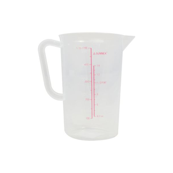 0.5lt Polypropylene Measuring Jug 100ml