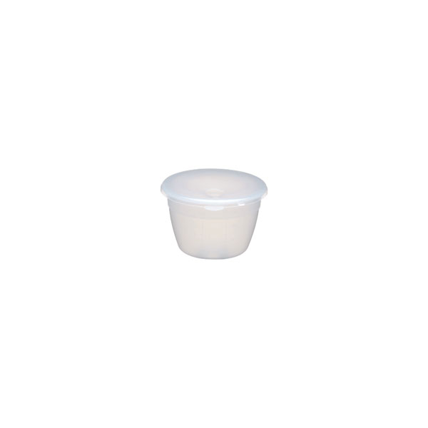 1/4pt Plastic Pudding Basin & Lid