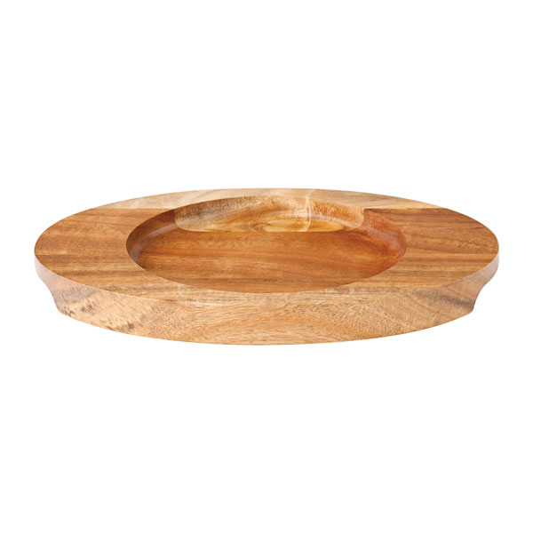 22x16cm Cast Iron Collection Oval Wood