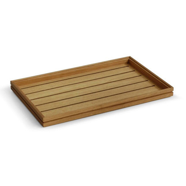 530x325x40mm 1/1 Gn Flow Rustic Tray Oak