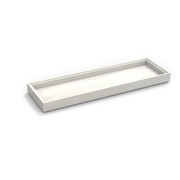 530x162x40mm 1/1 Gn Flow Tray White