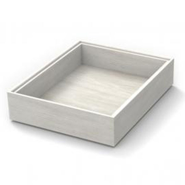 325x265x75mm 1/2 Gn Flow Tray White