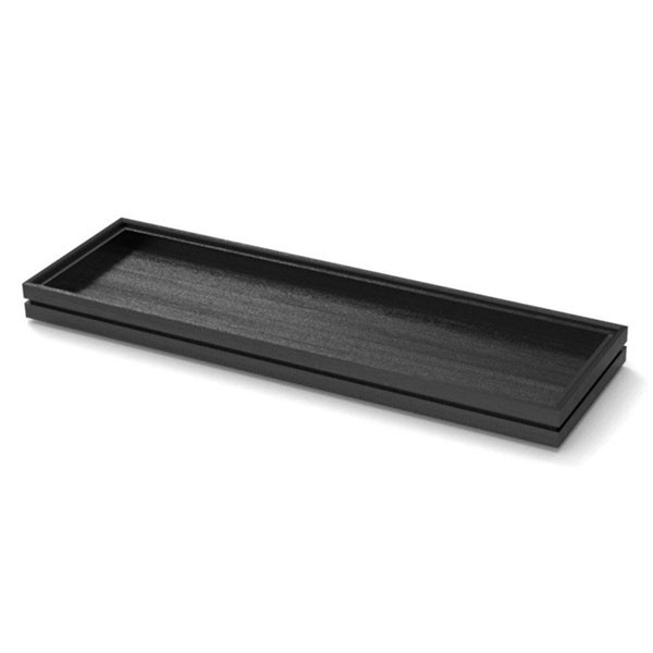 530x162x40mm 1/1 Gn Flow Tray Black
