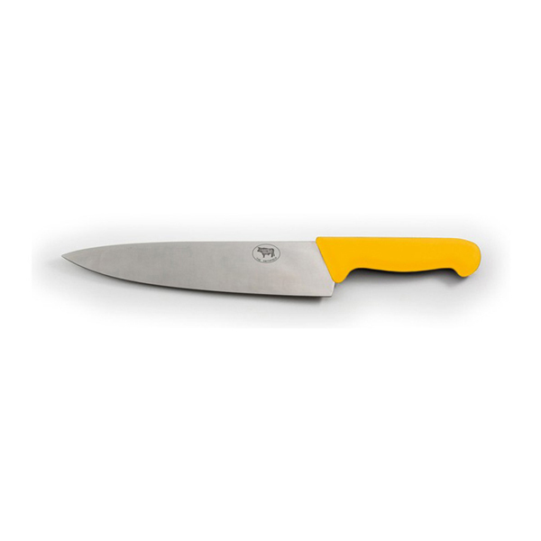 25cm Smithfield Cooks Knife Yellow