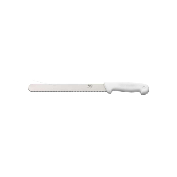 20cm Smithfield Serrated Slicer White