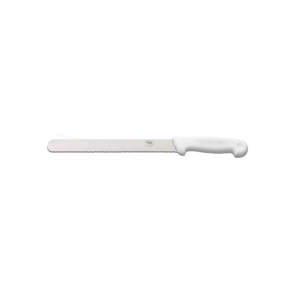 30cm Smithfield Serrated Slicer White