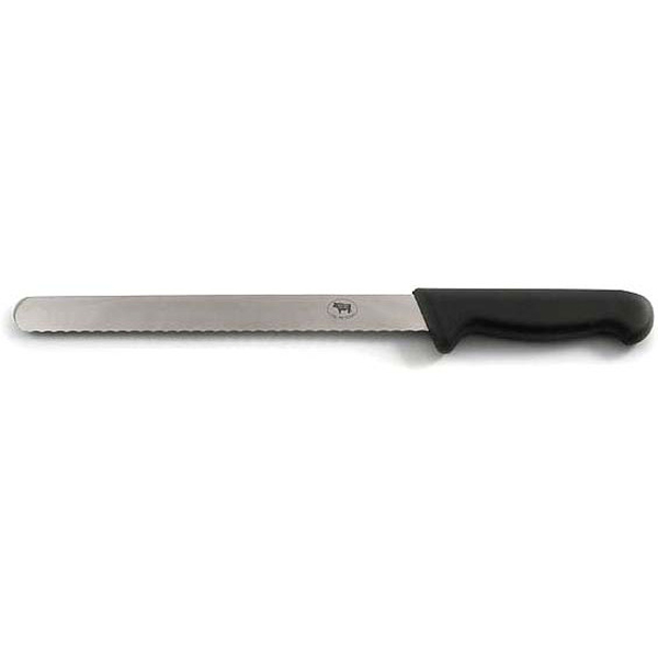 20cm Smithfield Serrated Slicer Black