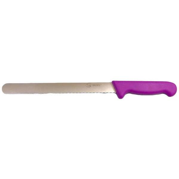 25cm Smithfield Serrated Slicer Purple