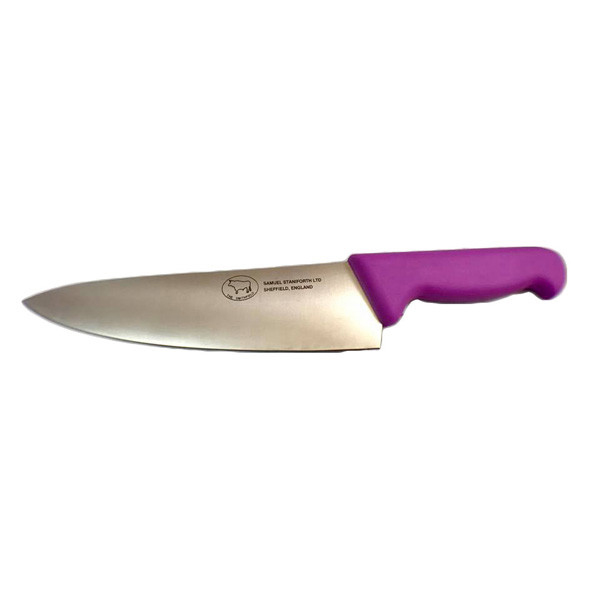 25cm Smithfield Cooks Knife Purple