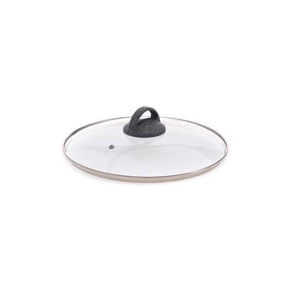 20cm Primeware Graniteware Glass Lid